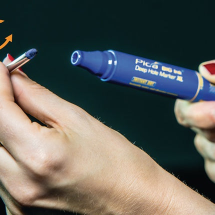 PICA marqueur permanent BIG INK SMART-USE-MARKER XL blanc (4000871421)