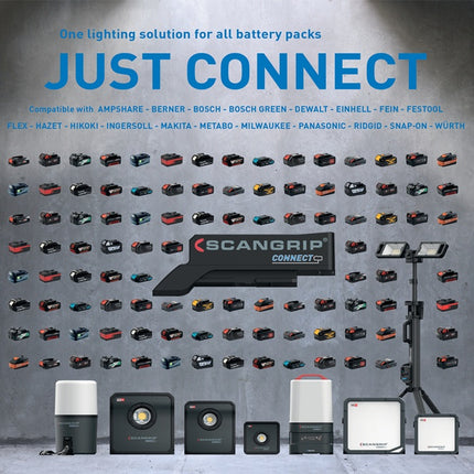 SCANGRIP Faretto LED NOVA 2 CONNECT 16 W 200 - 2000 lm ( 4000873478 )