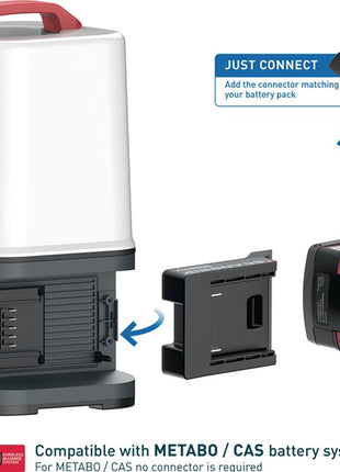 SCANGRIP LED spotlight AREA 10 CONNECT 84 W 1000 - 10000 lm ( 4000873481 )