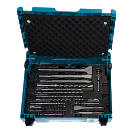 Makita E-17790 set de forets et burins SDS-Plus 17 pcs + Makpac