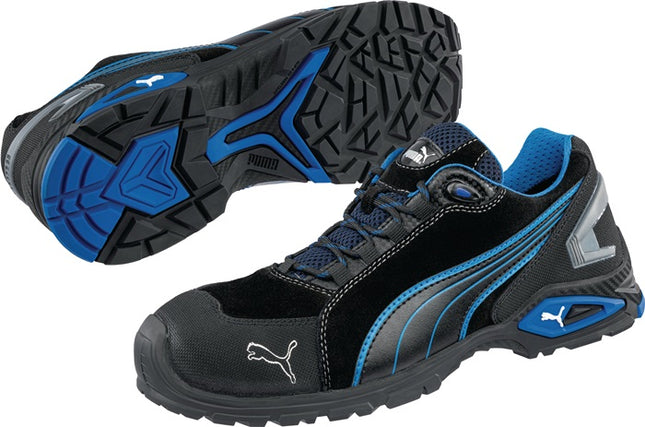 PUMA Chaussures de sécurité Rio Black Low taille 40 noir/bleu ( 4300700400 )