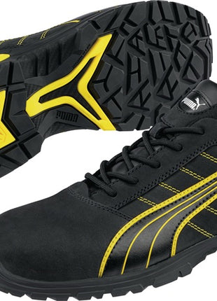 PUMA safety shoe Amsterdam Low size 41 black/yellow ( 4300700421 )