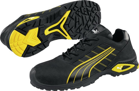 PUMA safety shoe Amsterdam Low size 41 black/yellow ( 4300700421 )
