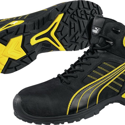 Bottes de sécurité PUMA Amsterdam Mid taille 40 noir/jaune ( 4300700430 )