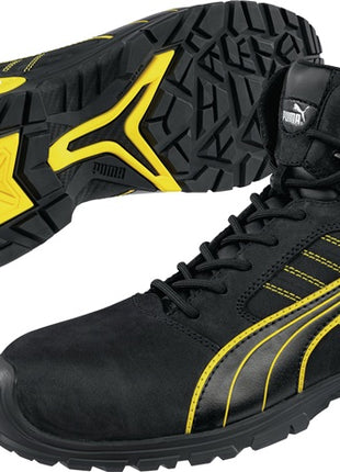 PUMA safety boots Amsterdam Mid size 45 black/yellow ( 4300700435 )