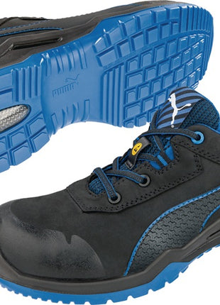 PUMA safety shoe Argon Blue Low size 46 black/blue ( 4300700446 )