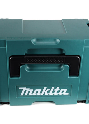 Makita MAKPAC 3 Systemkoffer ( 821551-8 ) + Einlage für 4x BL1830B BL1840B BL1850B BL1860B Akku und DC18RD Doppelladegerät ( 838258-9 ) - Toolbrothers