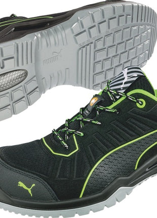 PUMA Sicherheitsschuh Fuse TC Green Low Größe 42 schwarz/grün ( 4300700452 )