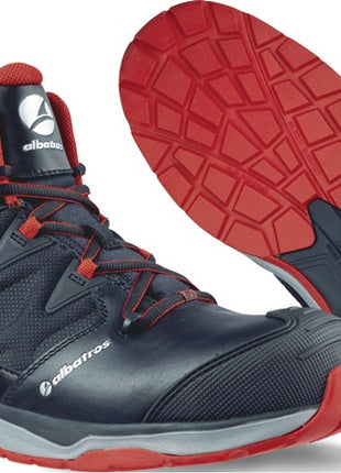 ALBATROS Bottes de sécurité ULTRATRAIL BLACK MID taille 43 noir/rouge ( 4300700563 )