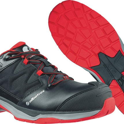 ALBATROS Chaussures de sécurité ULTRATRAIL BLACK Low Taille 40 noir/rouge ( 4300700580 )