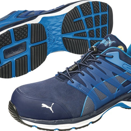 PUMA Sicherheitsschuh VELOCITY 2.0 BLUE LOW Größe 41 blau ( 4300700611 )