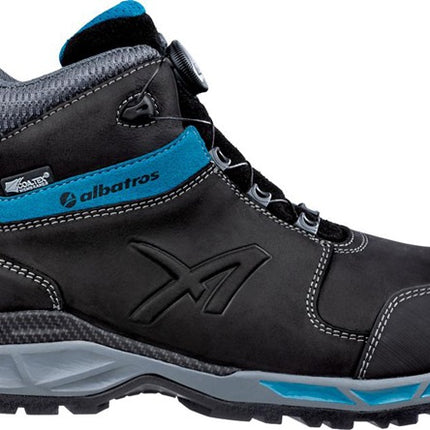 ALBATROS bottes de sécurité TOFANE BLACK QL CTX MID taille 41 noir/bleu ( 4300700661 )