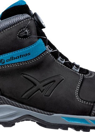 Bottes de sécurité ALBATROS TOFANE BLACK QL CTX MID Taille 42 noir/bleu ( 4300700662 )