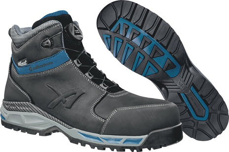 Bottes de sécurité ALBATROS TOFANE BLACK QL CTX MID Taille 42 noir/bleu ( 4300700662 )