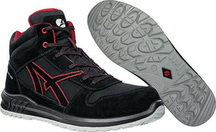 Buty ochronne ALBATROS CLIFTON MID rozmiar 44 czarny/czerwony ( 4300700684 )