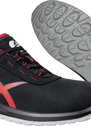 Buty ochronne ALBATROS GRID LOW rozmiar 42 czarny/czerwony ( 4300700702 )