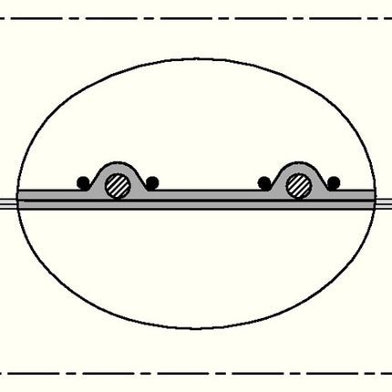 NORRES Tuyau d'aspiration et de soufflage NEO 390 TWO Ø intérieur 121 mm ( 4501400632 )