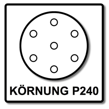 Festool Schleifscheiben STF D225 P240 GR S Granat Soft 25 Stk. ( 204226 ) - Toolbrothers