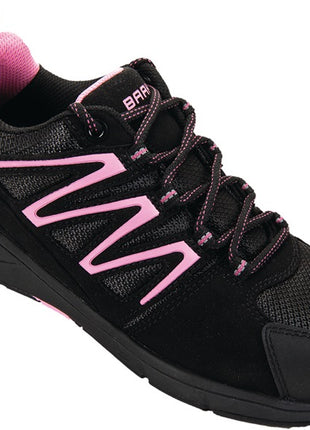 BAAK Chaussures de sécurité pour femmes Silvy2 taille 39 noir/rose ( 4720000712 )
