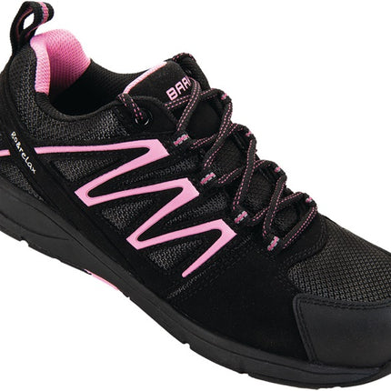 BAAK Chaussures de sécurité pour femmes Silvy2 taille 39 noir/rose ( 4720000712 )