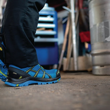Chaussures de sécurité HAIX BE Safety 40.1 low taille 12 (47) bleu/citrus ( 4721000030 )