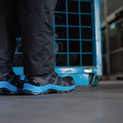 Bottes de sécurité HAIX BE Safety 40.1 Mid taille 12 (47) noir/bleu ( 4721000046 )