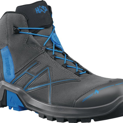 Bottes de sécurité HAIX Connexis(R) GTX mid taille 9 (43) gris/bleu ( 4721000533 )