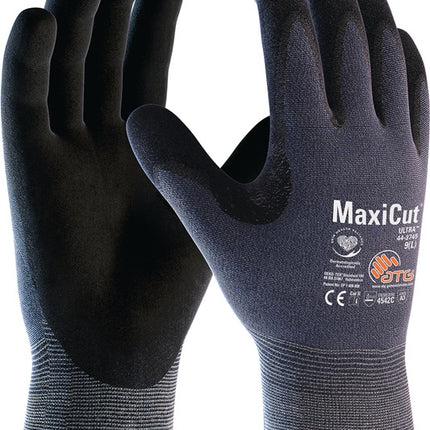 ATG Schnittschutzhandschuhe MaxiCut Ultra 44-3745HCT Größe 6 blau/schwarz ( 8000077714 )