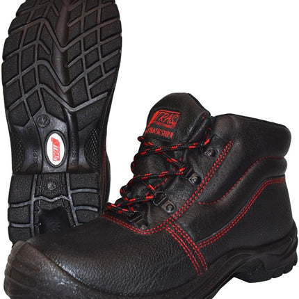 NITRAS Sicherheitsstiefel BASIC STEP MID Größe 41 schwarz ( 8000235581 )