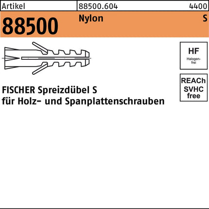 FISCHER Duebel S D5xL25mm 8000257904  1 - toolbrothers