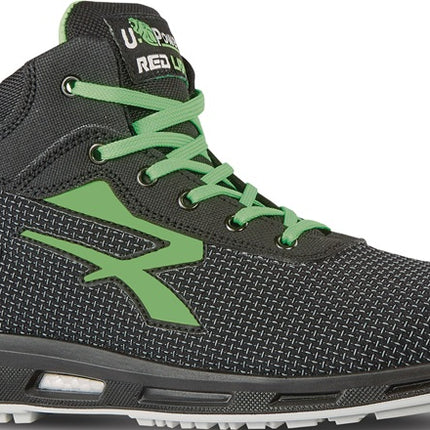 U.POWER Sicherheitsstiefel RedLion HARD Größe 42 schwarz/grün ( 8000419913 )