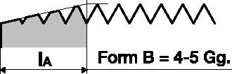Robinet simple RUKO DIN 352 forme B M5x0,8 mm (8000421295)