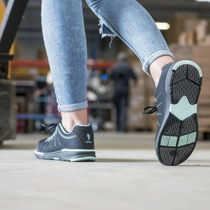 BAAK Chaussures de sécurité pour femmes Svea taille 40 noir/turquoise ( 8000600285 )