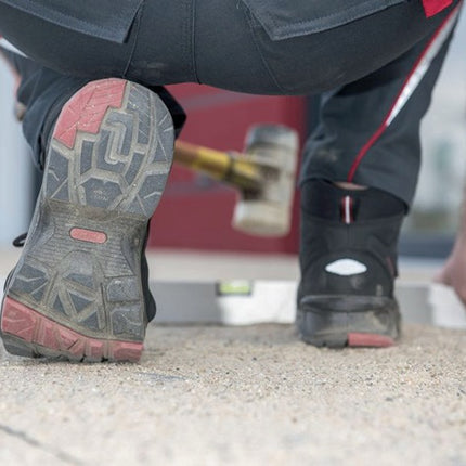 Bottes de sécurité BAAK Braxton taille 41 noir/rouge ( 8000600317 )