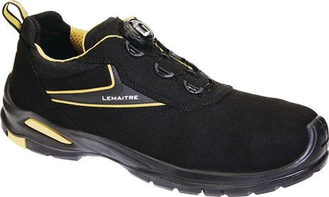 LEMAITRE safety shoe Harrison size 43 black/yellow ( 8000776456 )