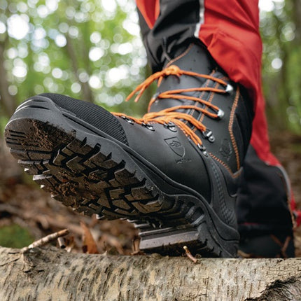 SOLIDUR Forstsicherheitsstiefel KAILASH Größe 41 schwarz/orange ( 8000809677 )