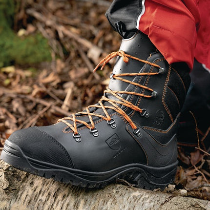 SOLIDUR stivali di sicurezza forestali KAILASH taglia 42 nero/arancio ( 8000809678 )
