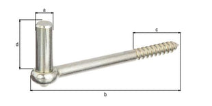 Abrazadera GAH para atornillar 16x165mm (8001514110)