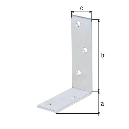 GAH Equerre de poutre L100x75 mm Largeur 30 mm ( 8001514136 )