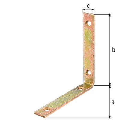 GAH Equerre de poutre L120x120 mm Largeur 20 mm ( 8001716669 )