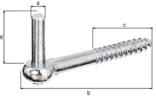 Abrazadera GAH para atornillar 10x120mm (8001719929)