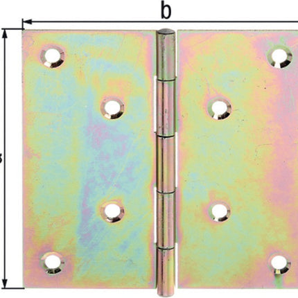 GAH Charnière hauteur 70 mm largeur 70 mm ( 8002742178 )
