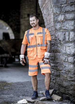 NITRAS high-visibility waistcoat 7118 size XXL ( 8003548032 )