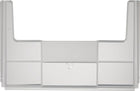 Parete divisoria LA-KA-PE per cassetta a ripiani L. 230 mm ( 9000449280 )