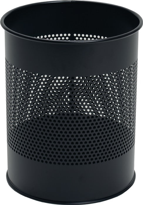 DURABLE Papierkorb  15 l H315xØ260 mm mit Lochraster ( 9000468151 )