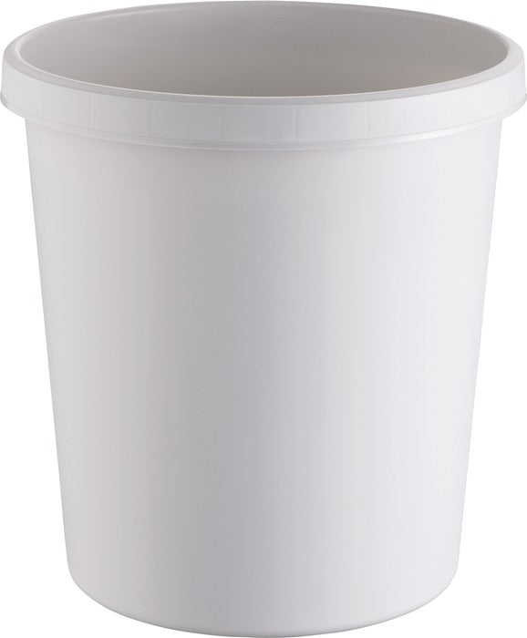 Corbeille à papier HELIT 18 l H331xØ315 mm avec bord poignée (9000468470)