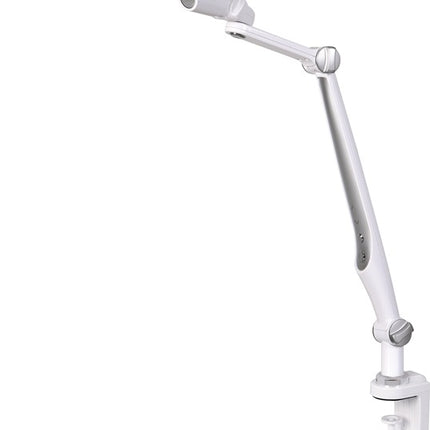 HANSA lampada da tavolo LED Multiflex ABS, ferro, PS bianco/argento Altezza 600 mm ( 9000483601 )