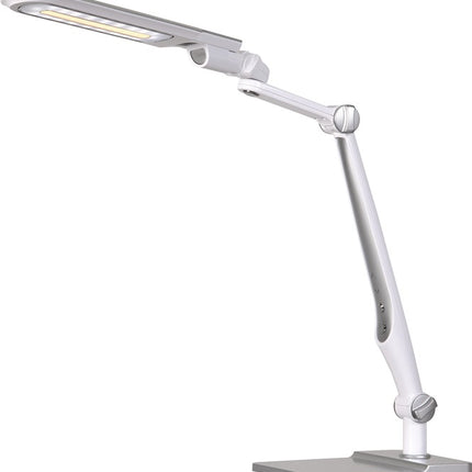 HANSA lampada da tavolo LED Multiflex ABS, ferro, PS bianco/argento Altezza 600 mm ( 9000483601 )