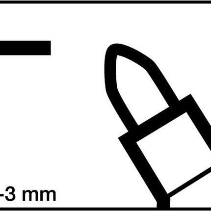 EDDING Permanentmarker 3000 rot ( 9000487908 )