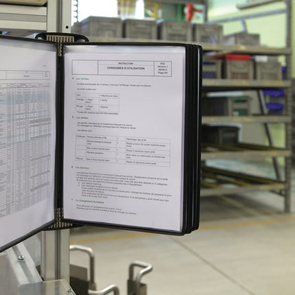 Support mural TARIFOLD 5 panneaux d'affichage (9000492060)